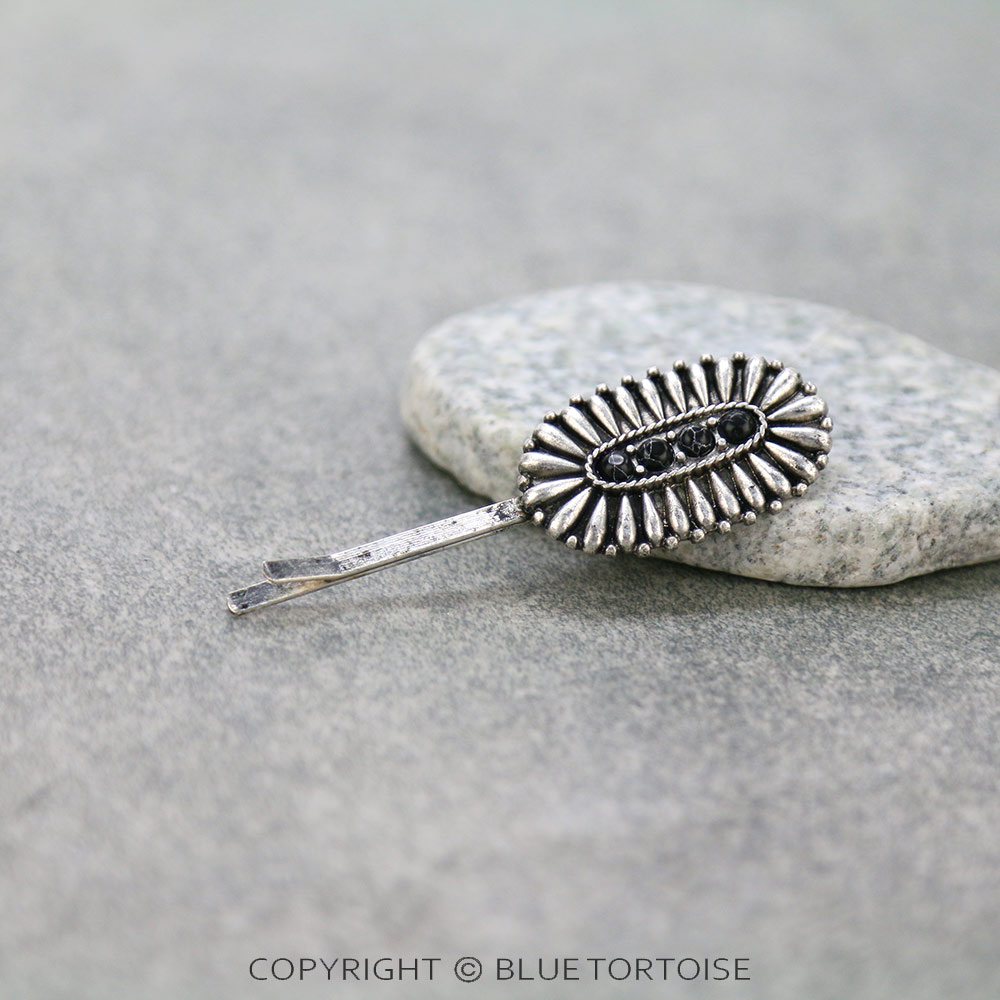 Western Concho Hairpin