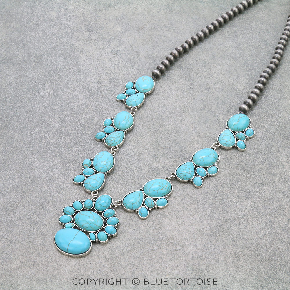 Western Squash Blossom Necklace