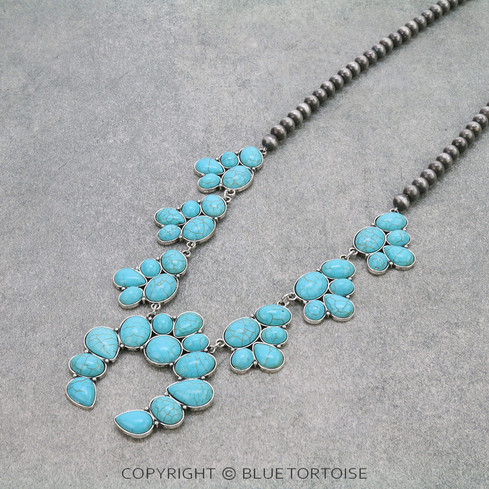 Western Squash Blossom Necklace