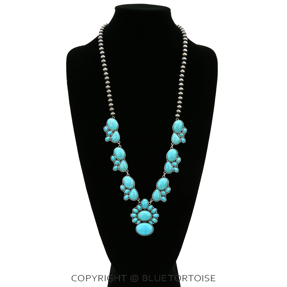 Western Squash Blossom Necklace - Image 2