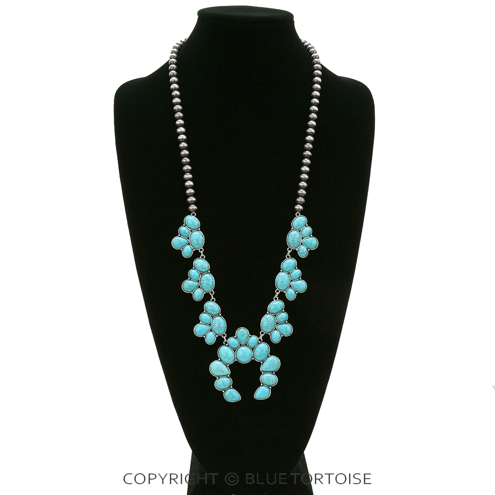 Western Squash Blossom Necklace - Image 2