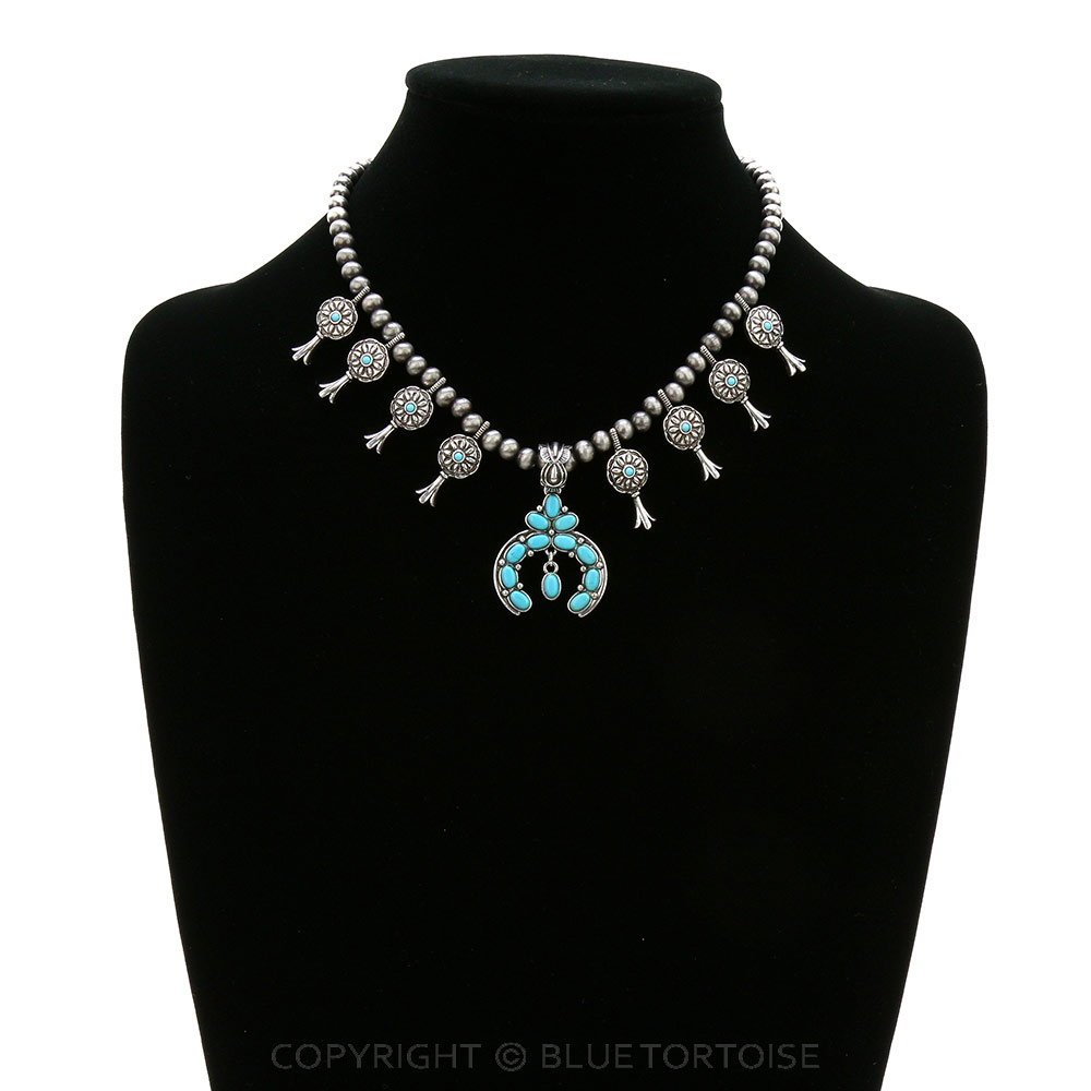 Western Squash Blossom Necklace - Image 2