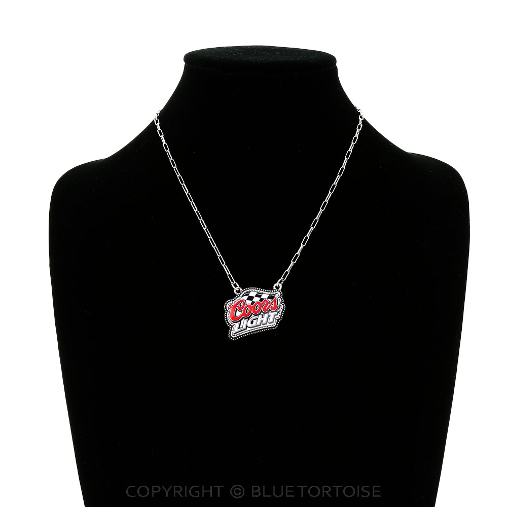 Western Beer Logo Print Necklace - Image 2