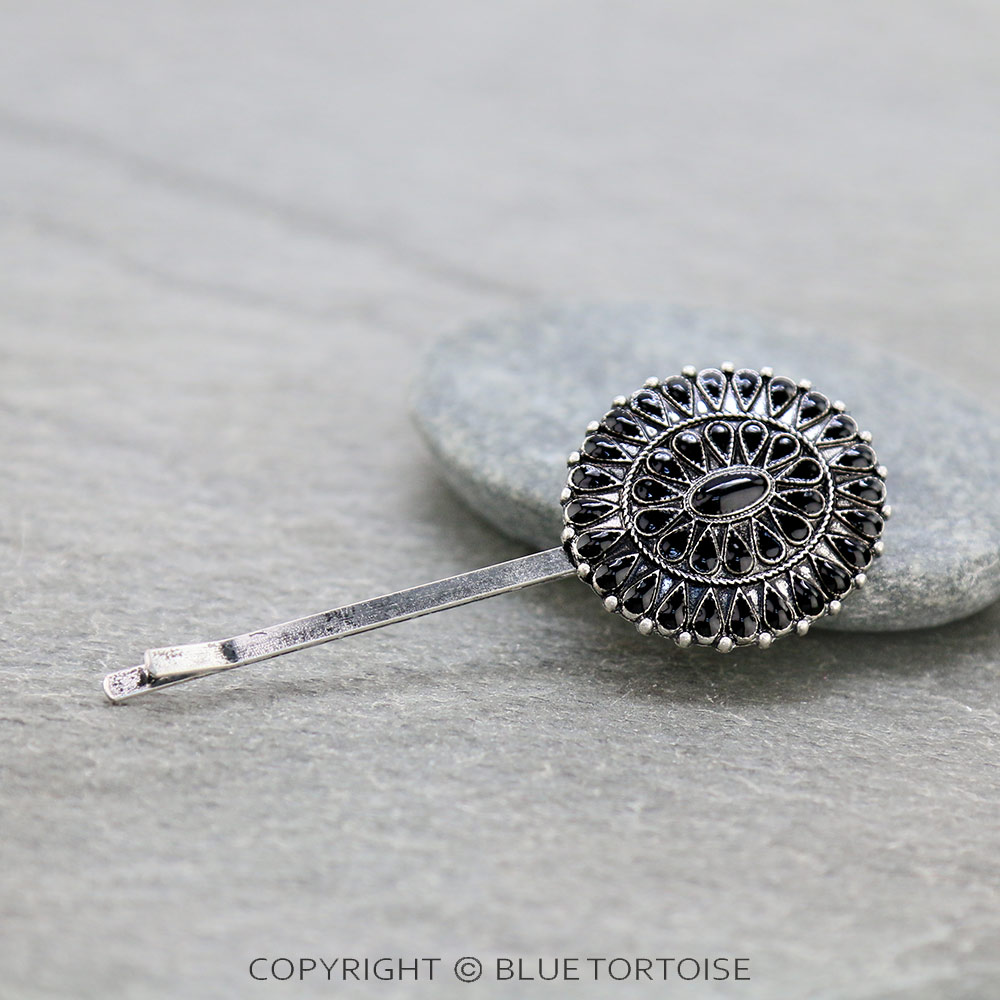 Western Concho Hairpin