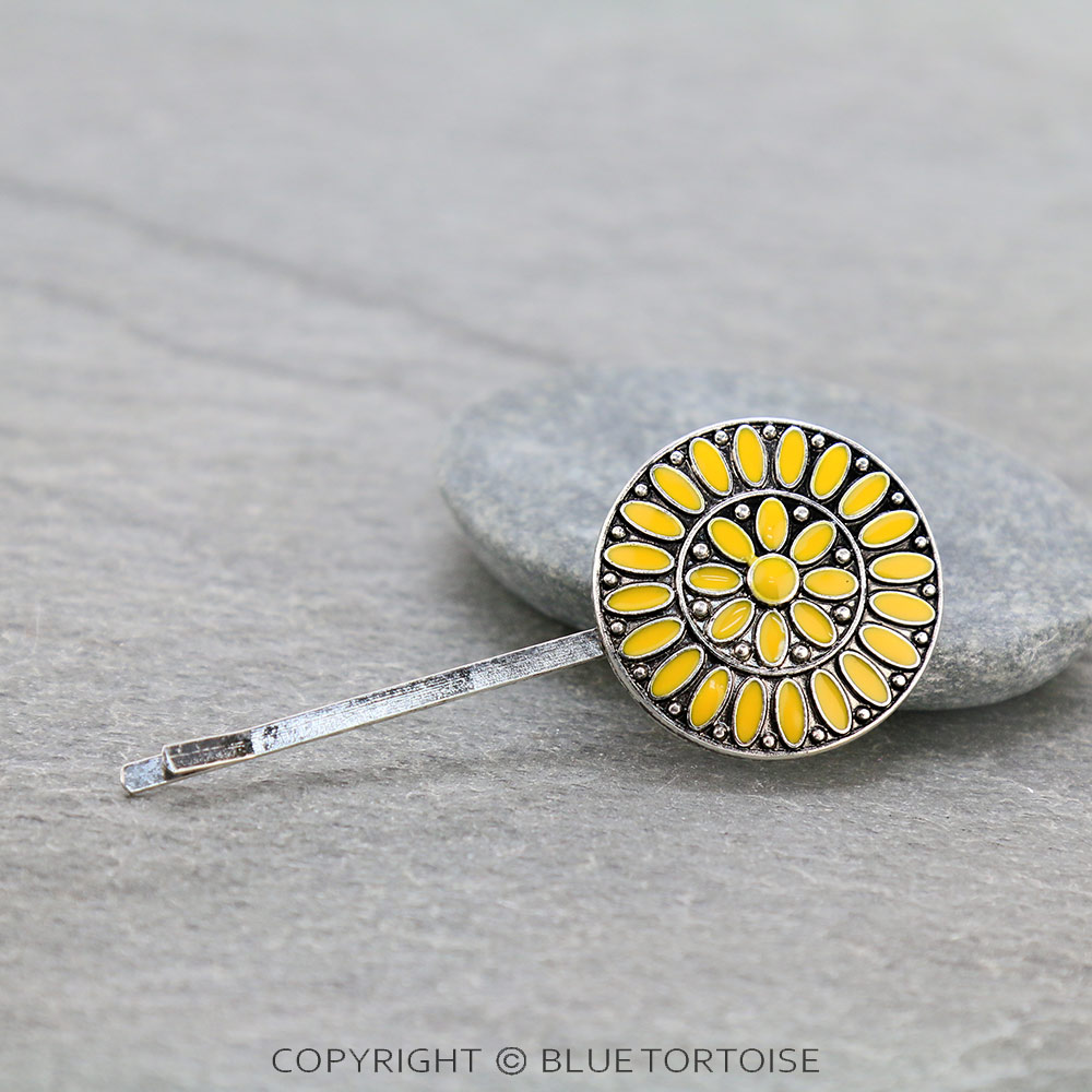 Western Concho Hairpin