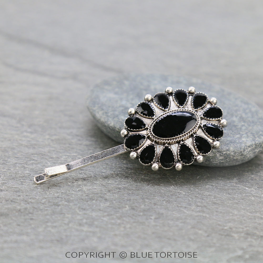 Western Concho Hairpin