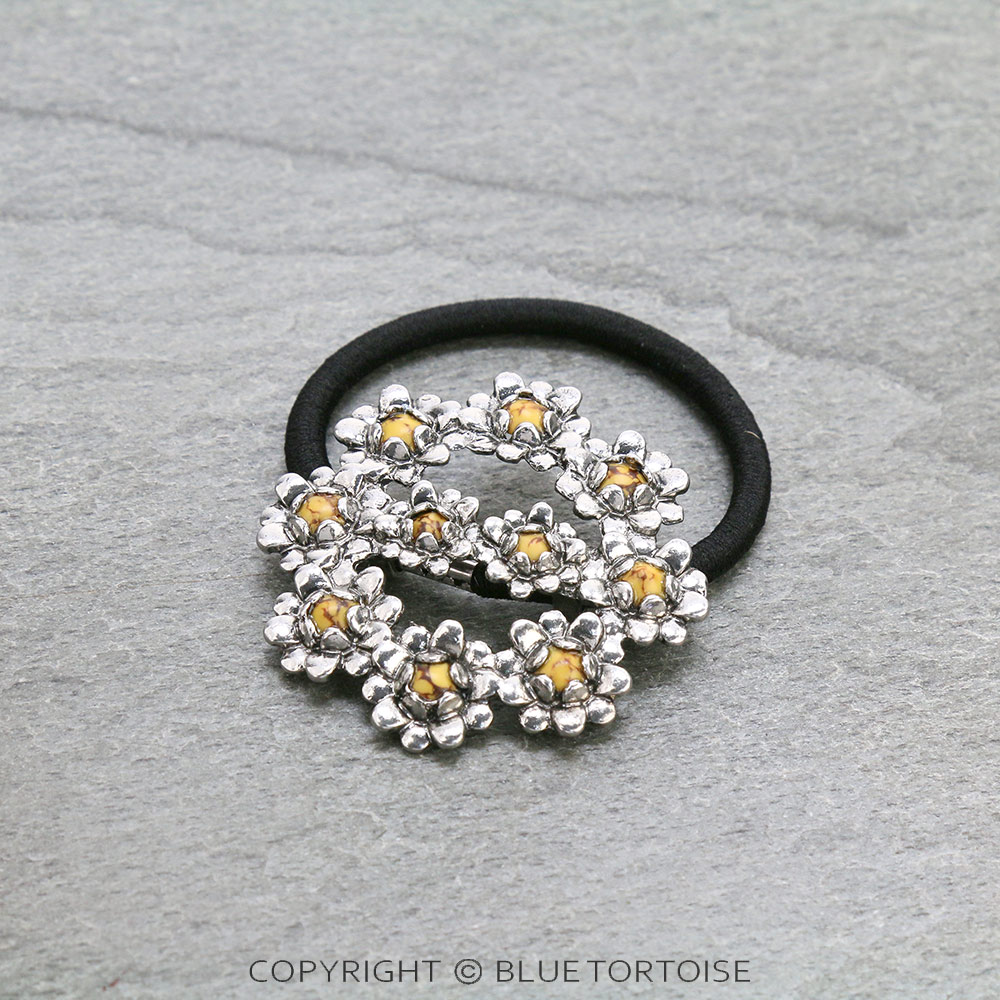 Western Flower Hair Tie