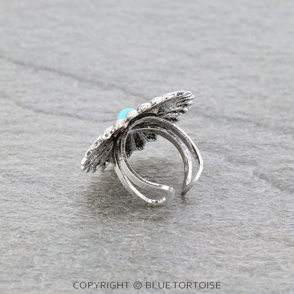 Western Concho Cuff Ring - Image 3