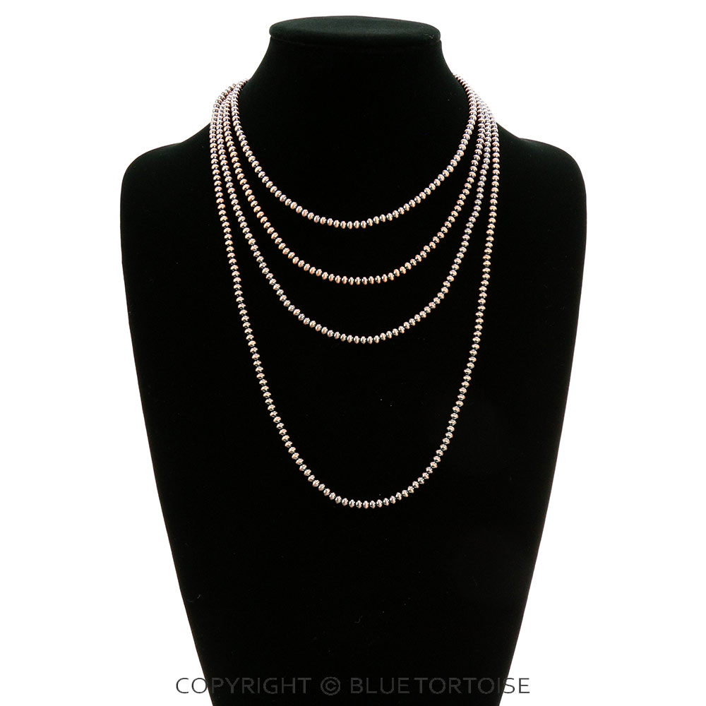 Multi Layered Navajo Style Bead Necklace - Image 2