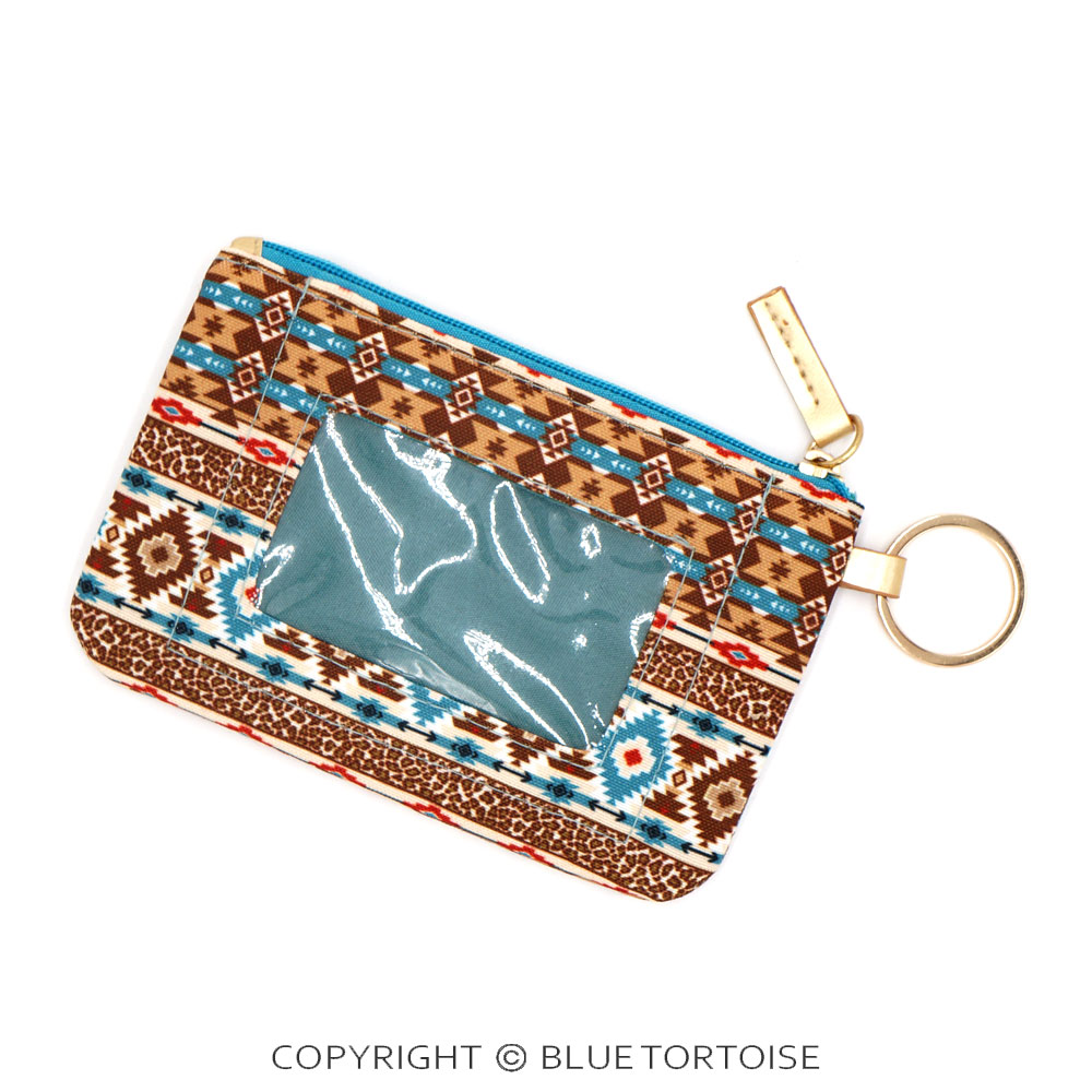 Leopard Tribal ID Wallet & Detachable Lanyard - Image 3