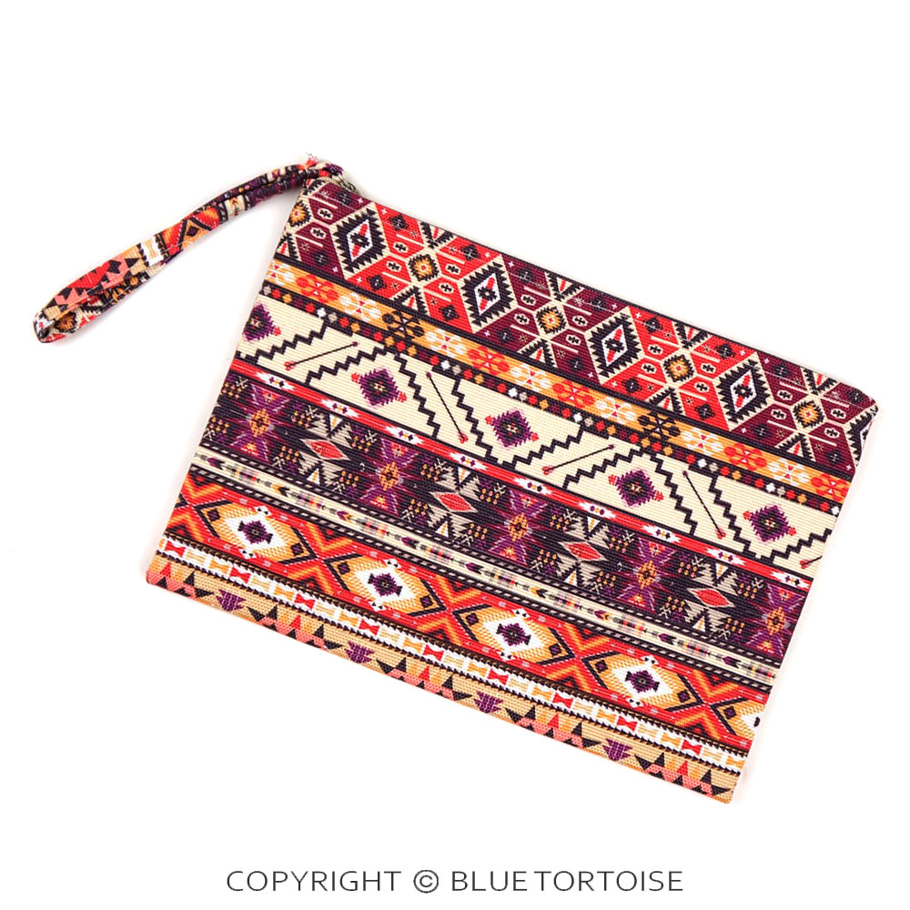 Aztec Pattern Pouch