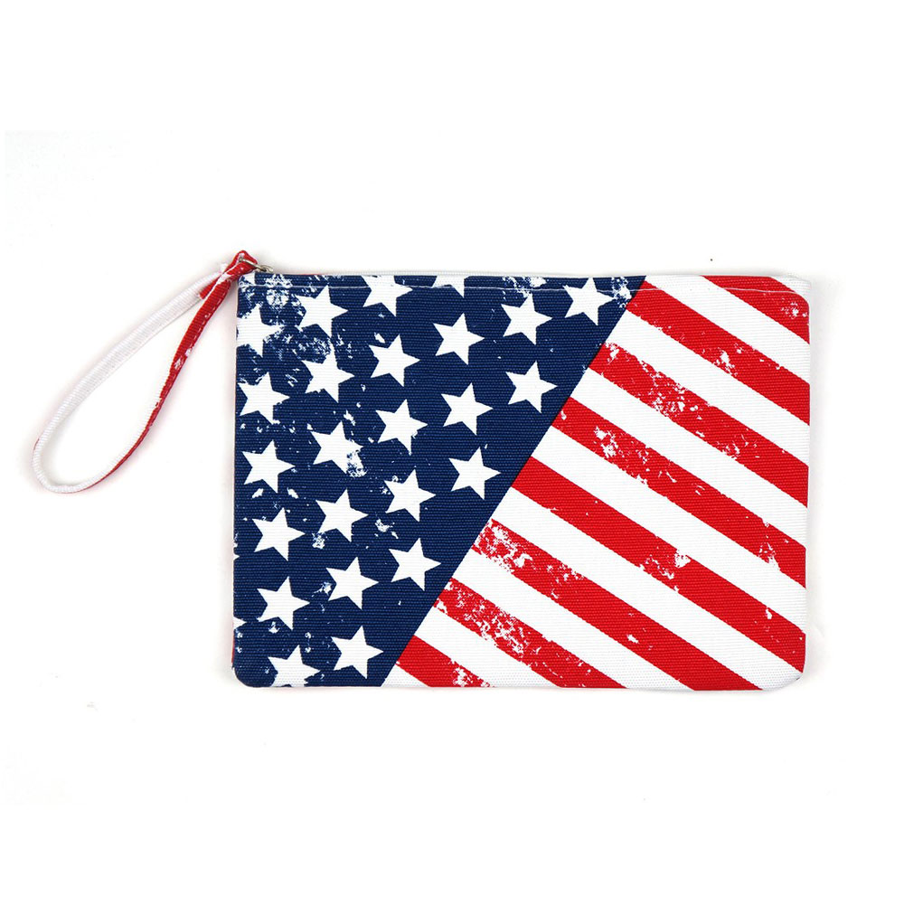 American Flag Pouch