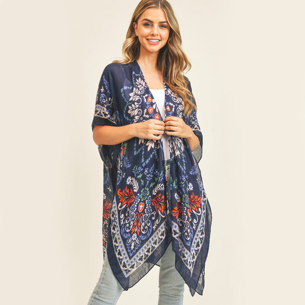 Bohemian Print Kimono
