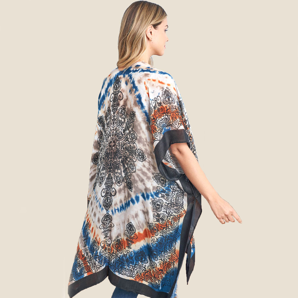 Tie Dye Boho Kimono - Image 2