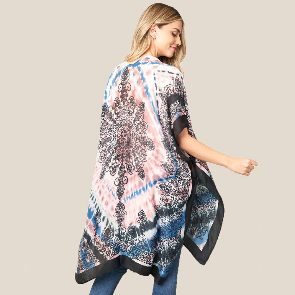 Tie Dye Boho Kimono - Image 2