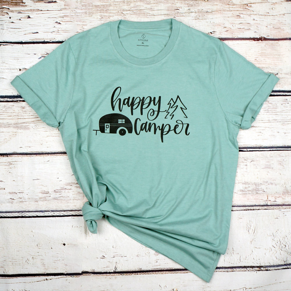 "Happy Camper" Graphic Tee (6pcs)