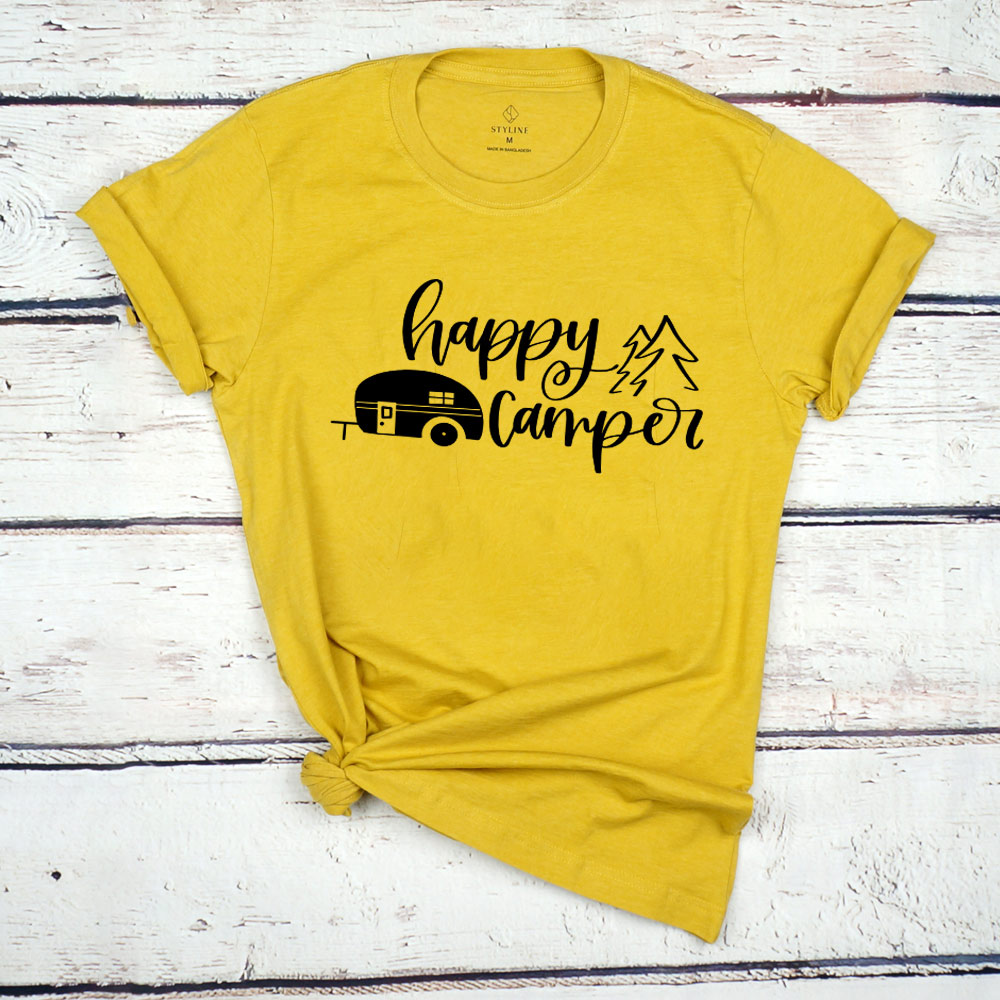 "Happy Camper" Graphic Tee (6pcs)