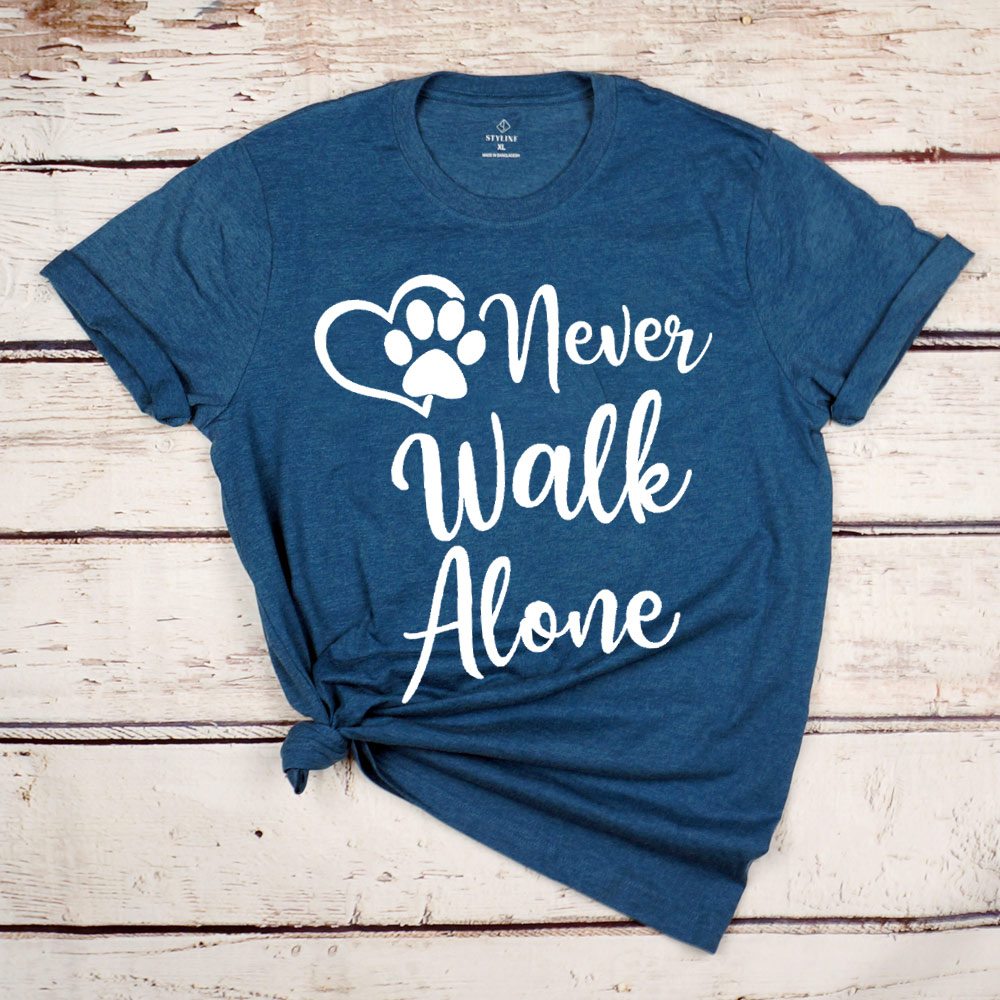 "Never Walk Alone" Graphic Tee (6pcs)