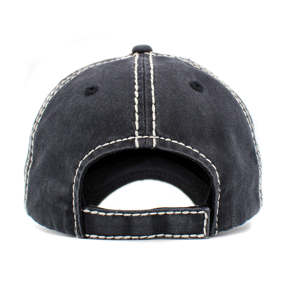 "Not A Day Over Fabulous" Washed Vintage Ballcap - Image 3