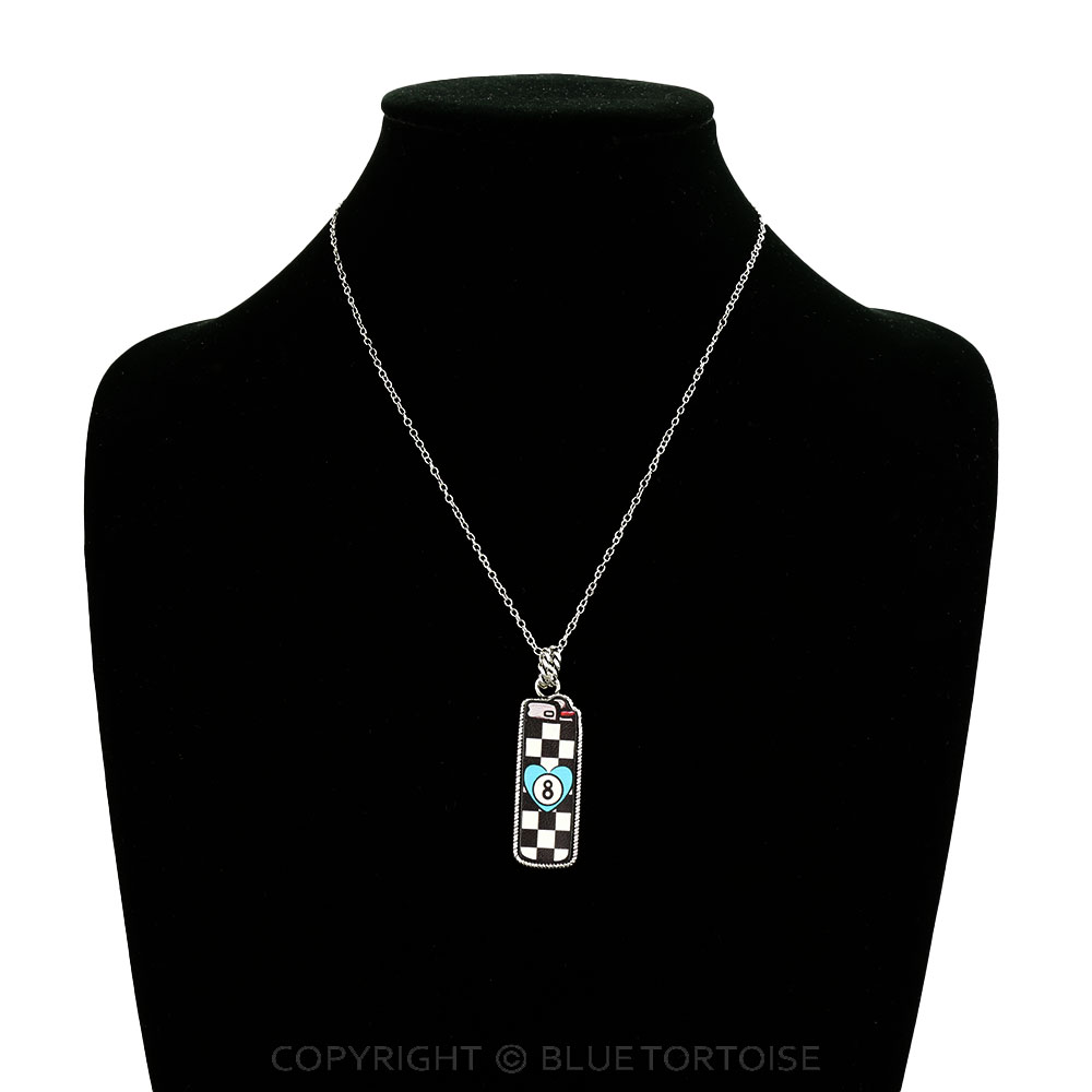 Western Lighter Printed Leather Necklace - Image 2