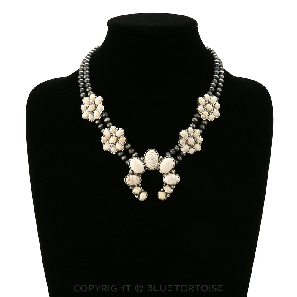 Western Squash Blossom Necklace - Image 2