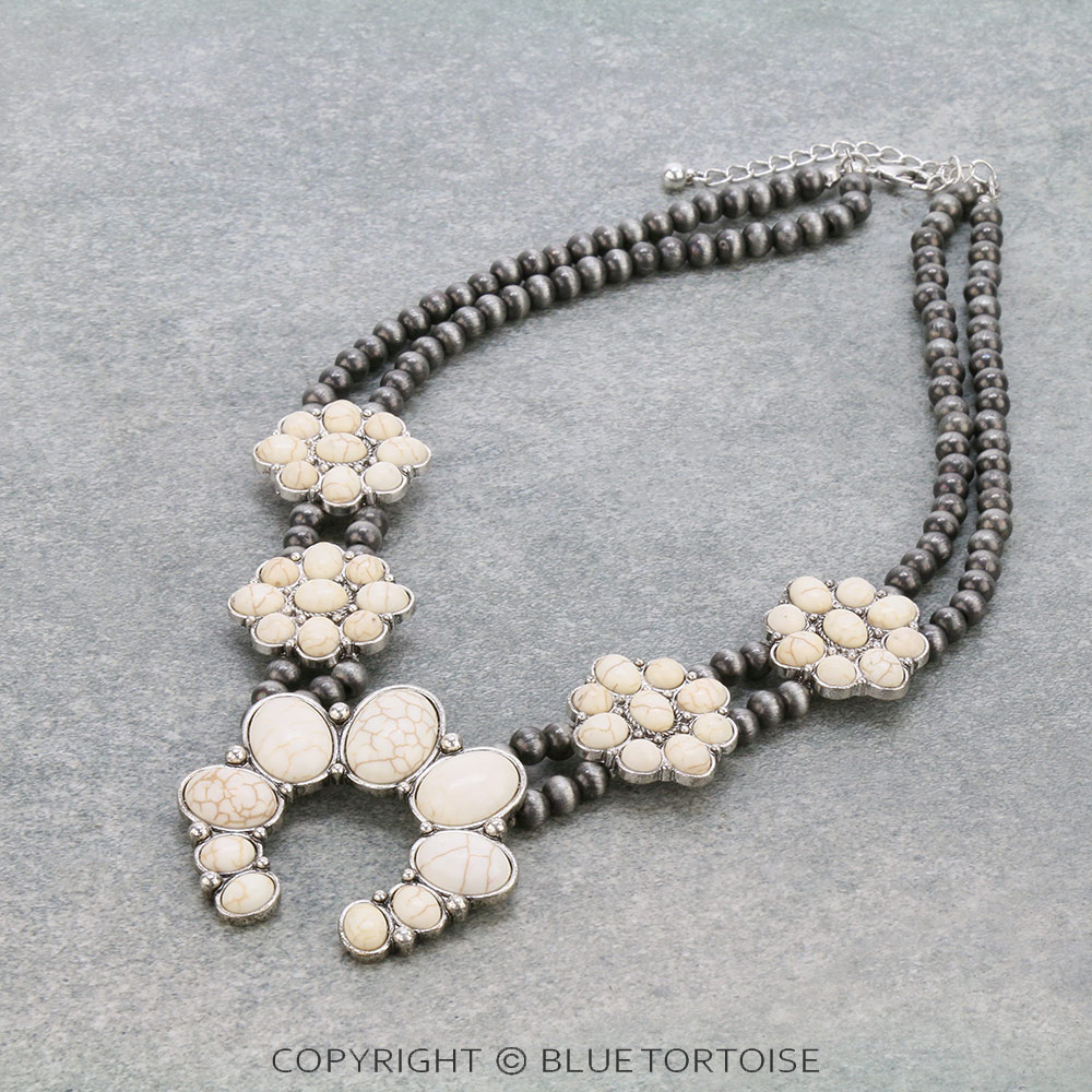 Western Squash Blossom Necklace