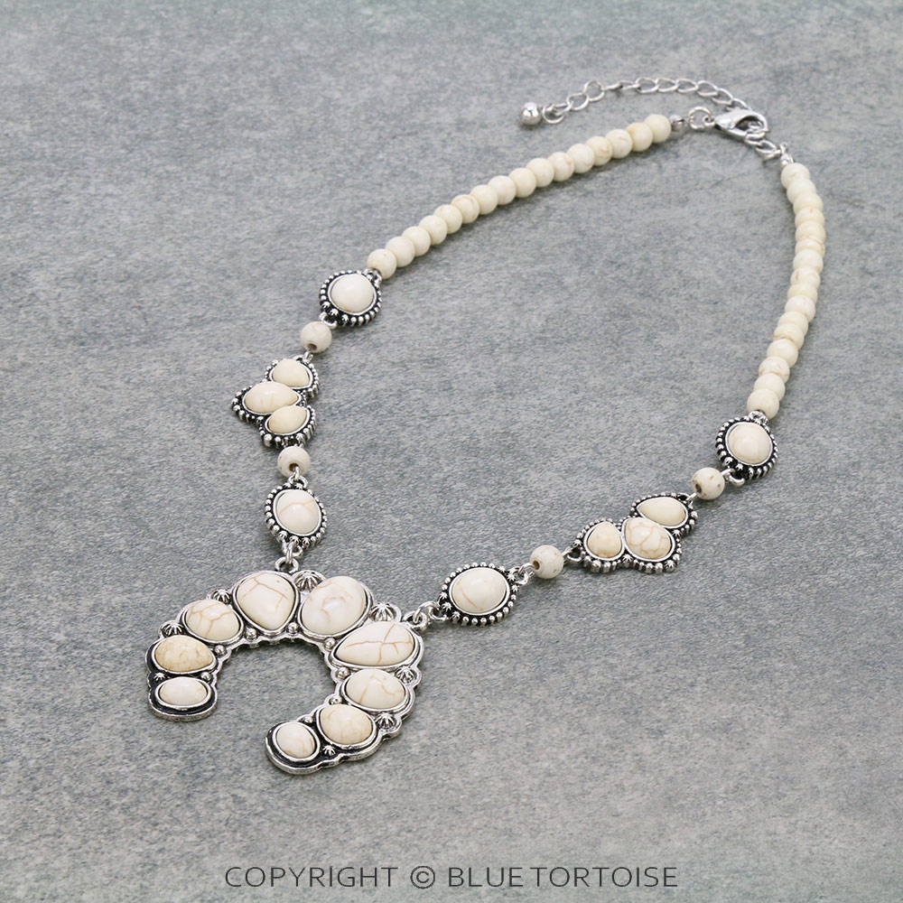 Squash Blossom Pendant Necklace