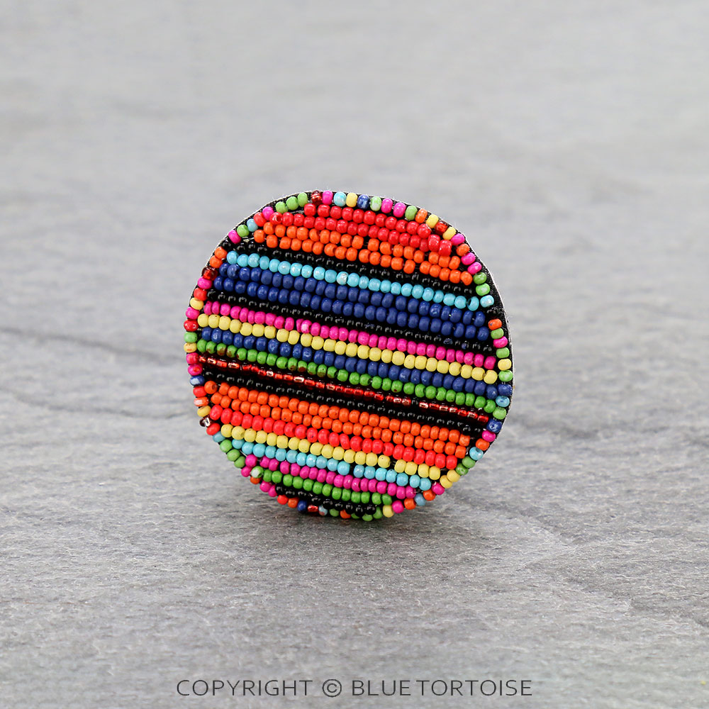 Serape Seed Bead Phone Grip & Stand
