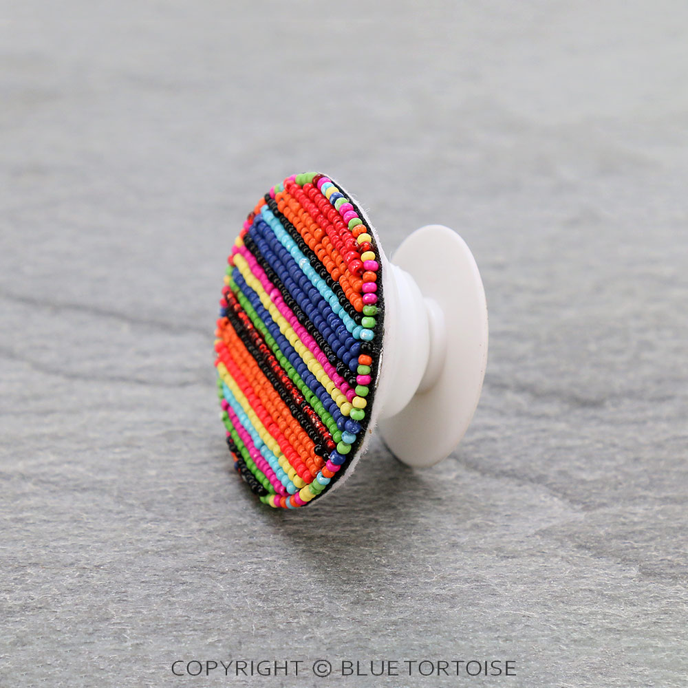 Serape Seed Bead Phone Grip & Stand - Image 2