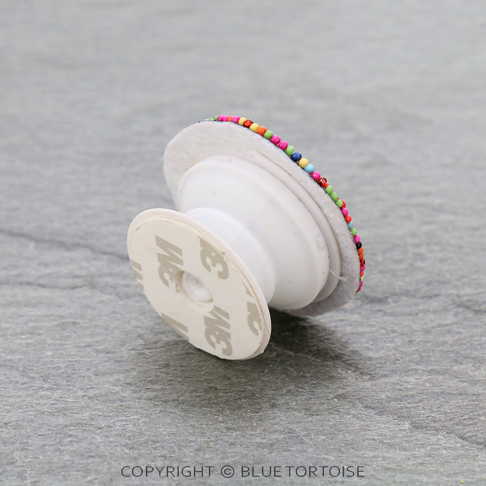 Serape Seed Bead Phone Grip & Stand - Image 3