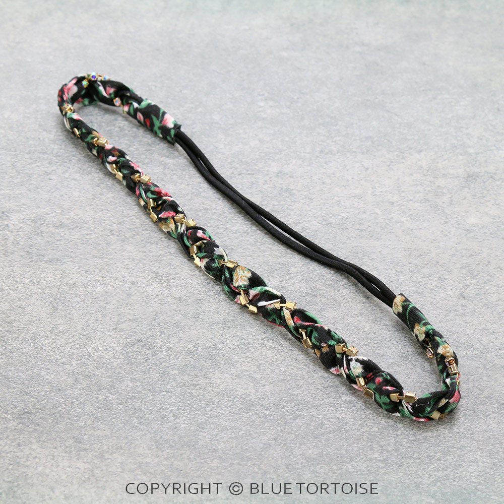 Fashion Flower with Stone Headband