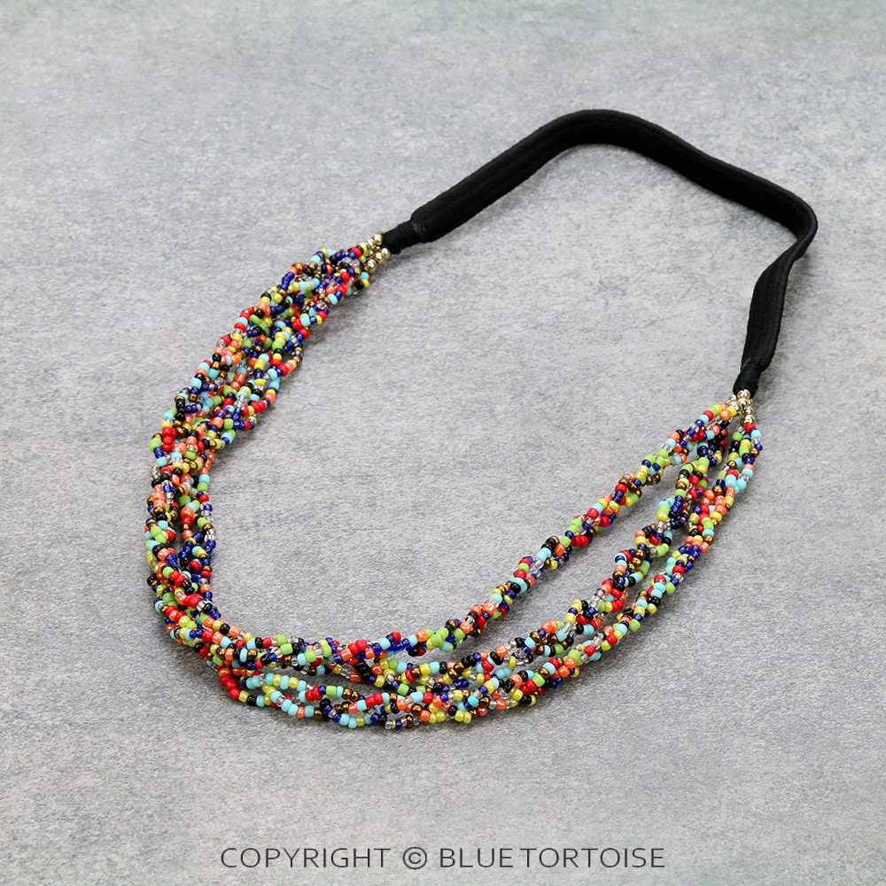 Western Seed Bead Headband - Image 3