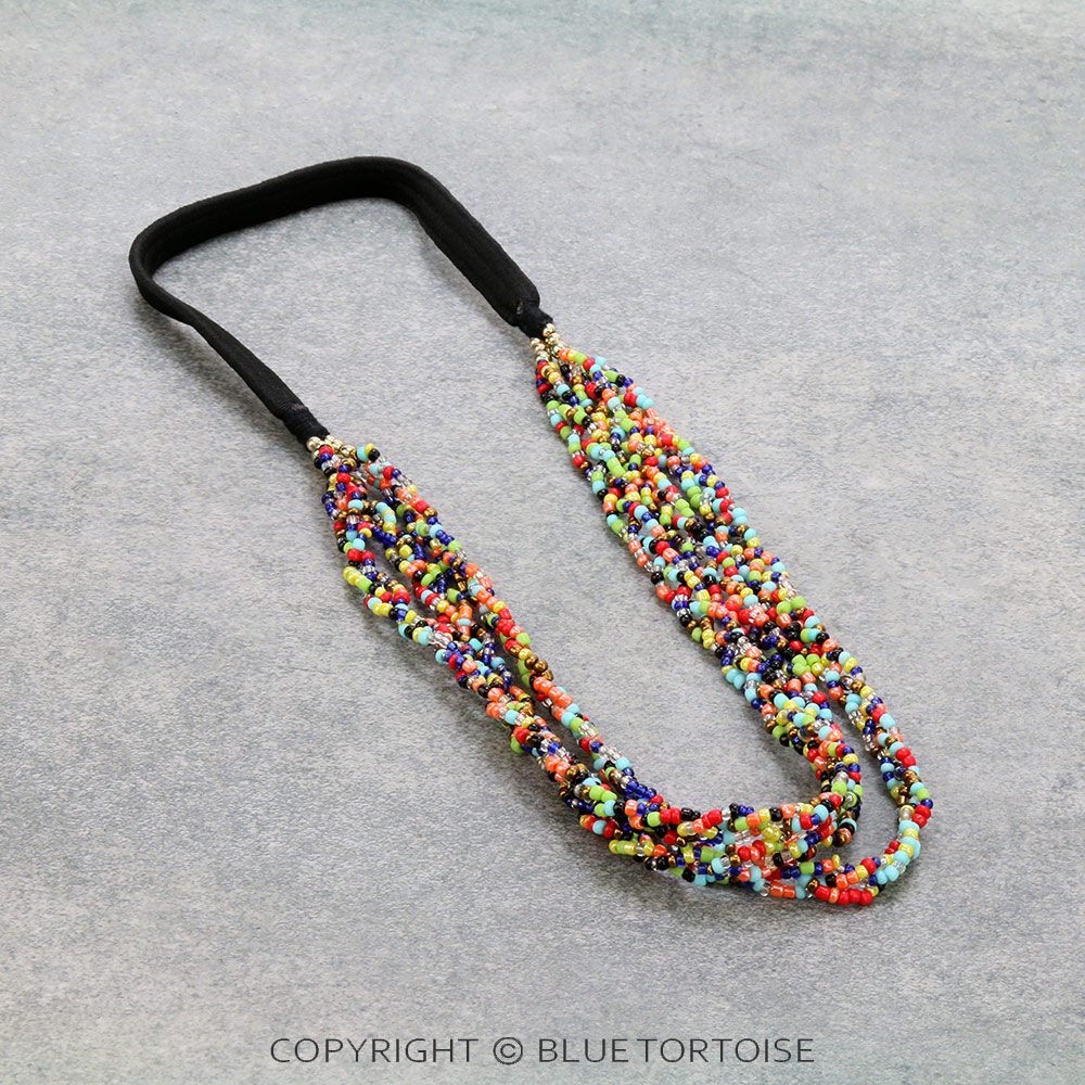 Western Seed Bead Headband - Image 2