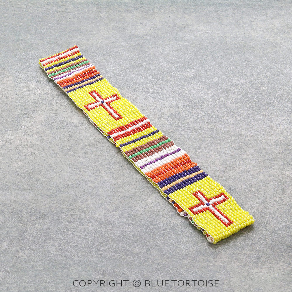 Western Cross Seed Bead Headband