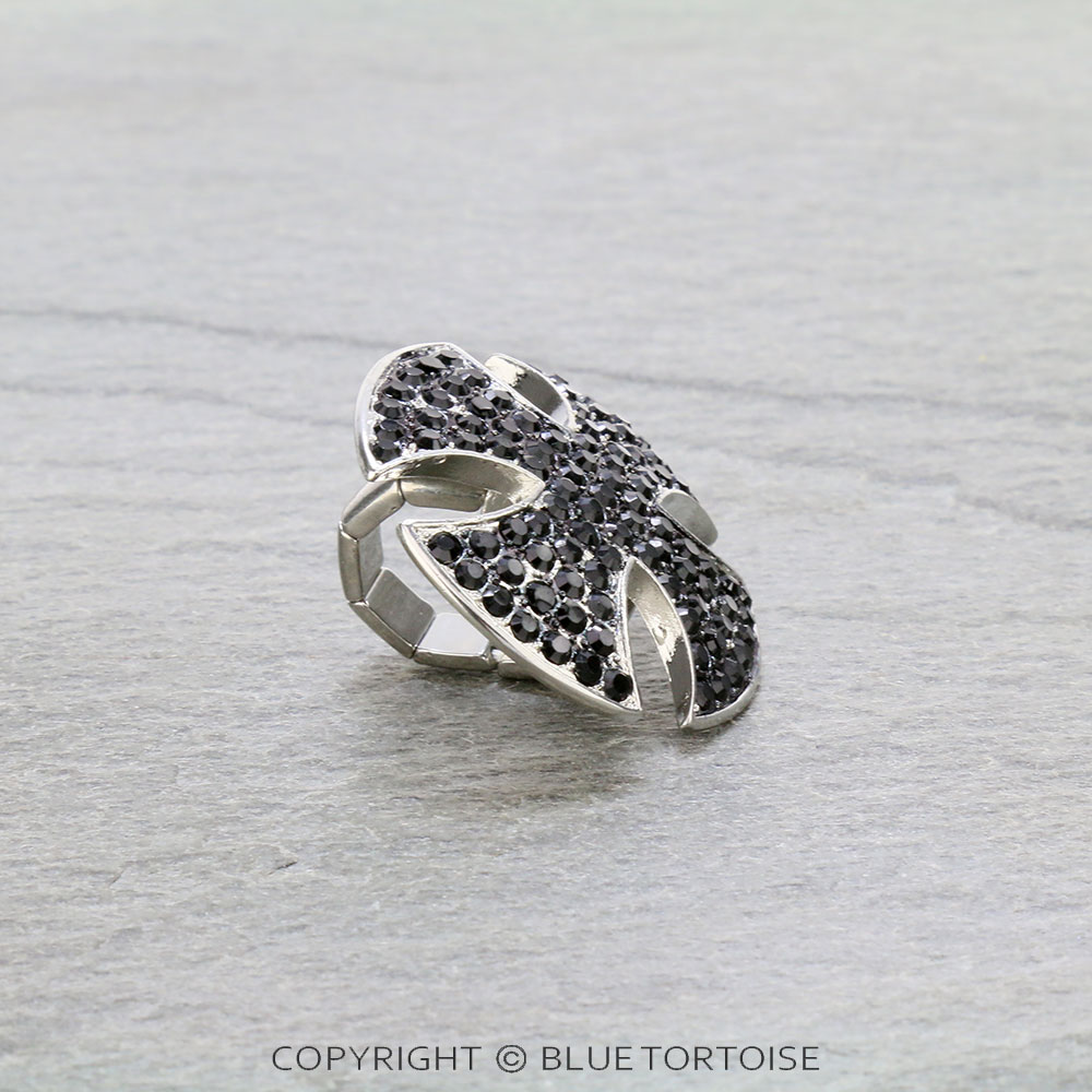 Western Cross Stretch Ring - Image 4