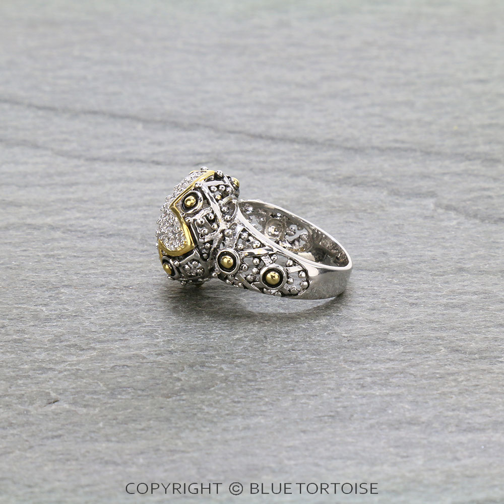 Western Quatrefoil Size 8 Ring - Image 2