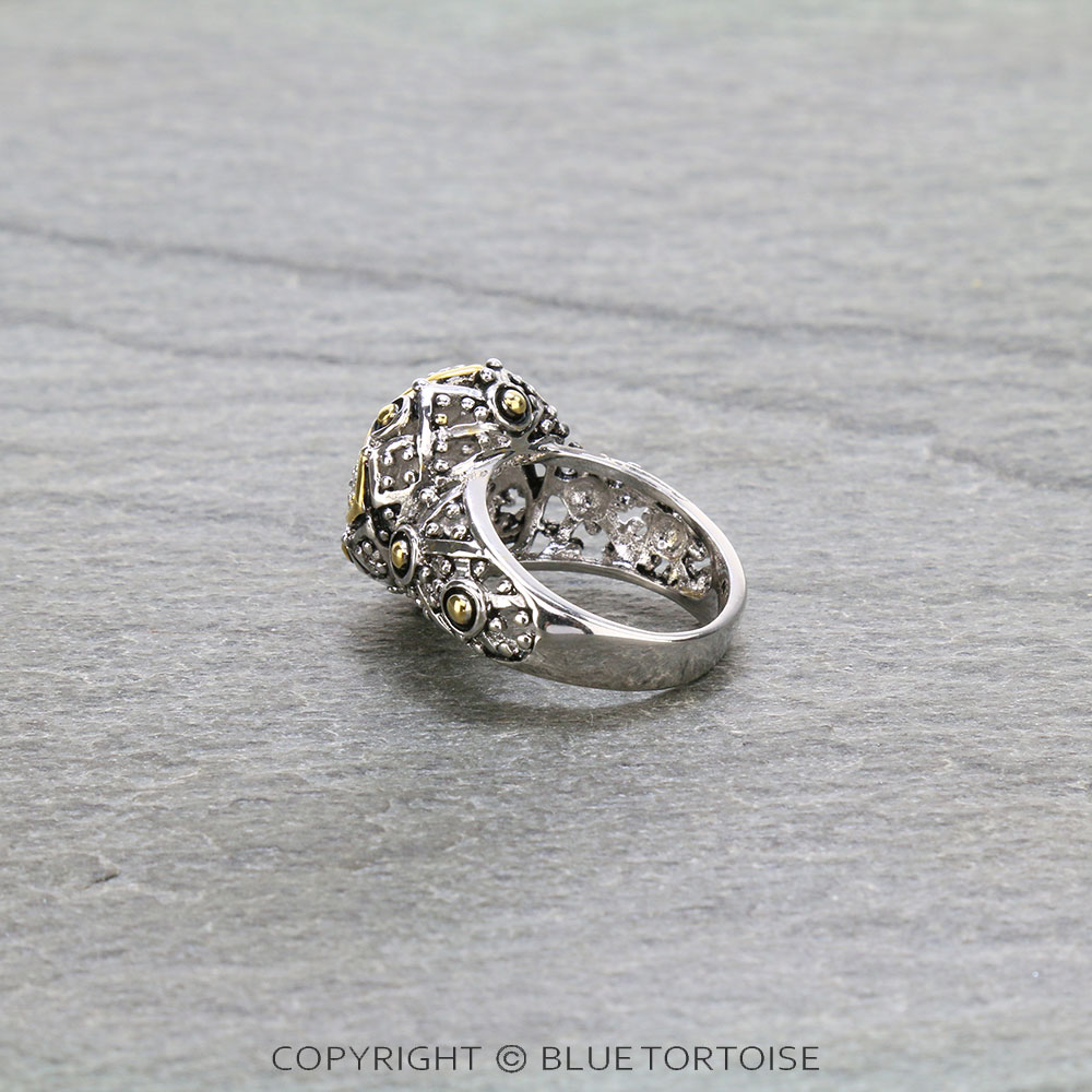Western Quatrefoil Size 8 Ring - Image 3