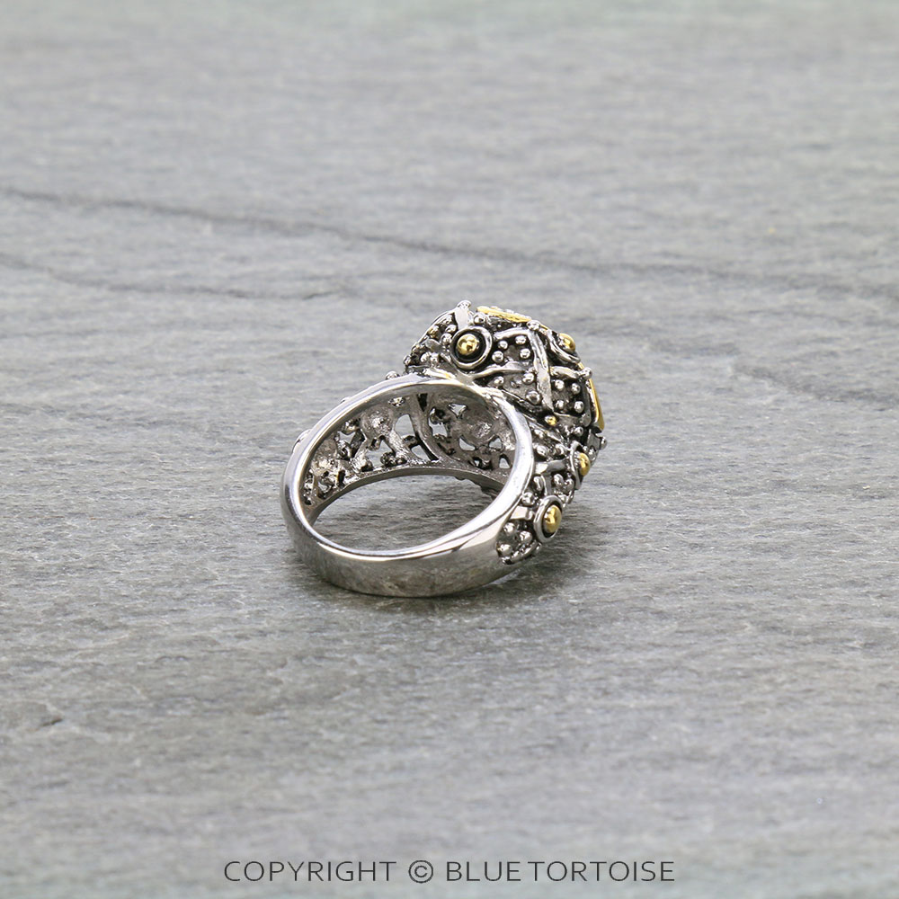 Western Quatrefoil Size 8 Ring - Image 4