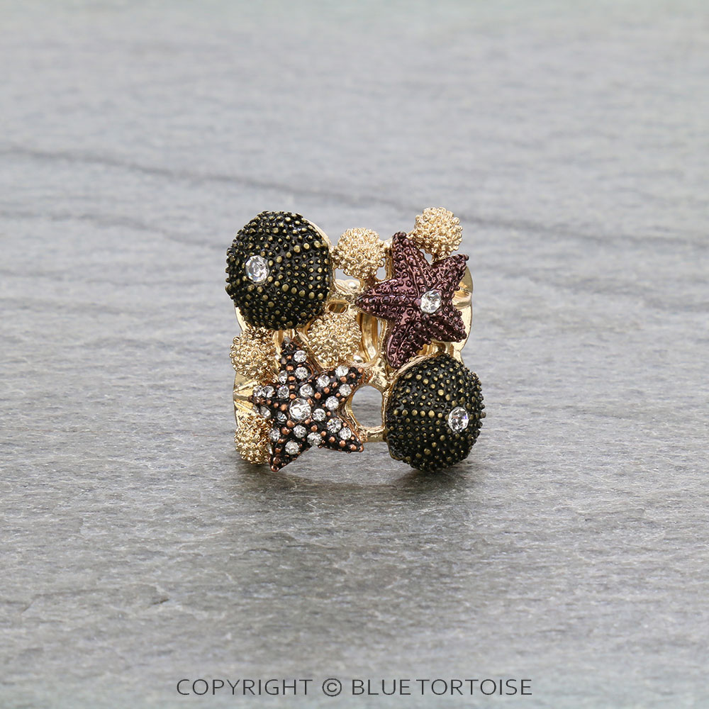 Sea Life Theme Stretch Ring