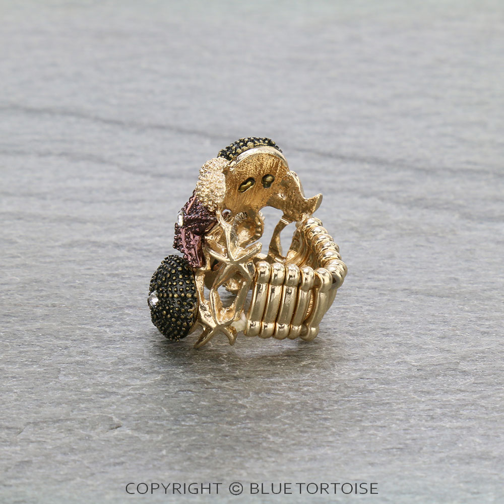 Sea Life Theme Stretch Ring - Image 3