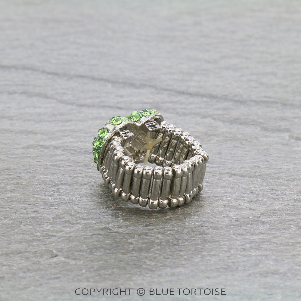 Sports Theme Heart Baseball Stretch Ring - Image 4