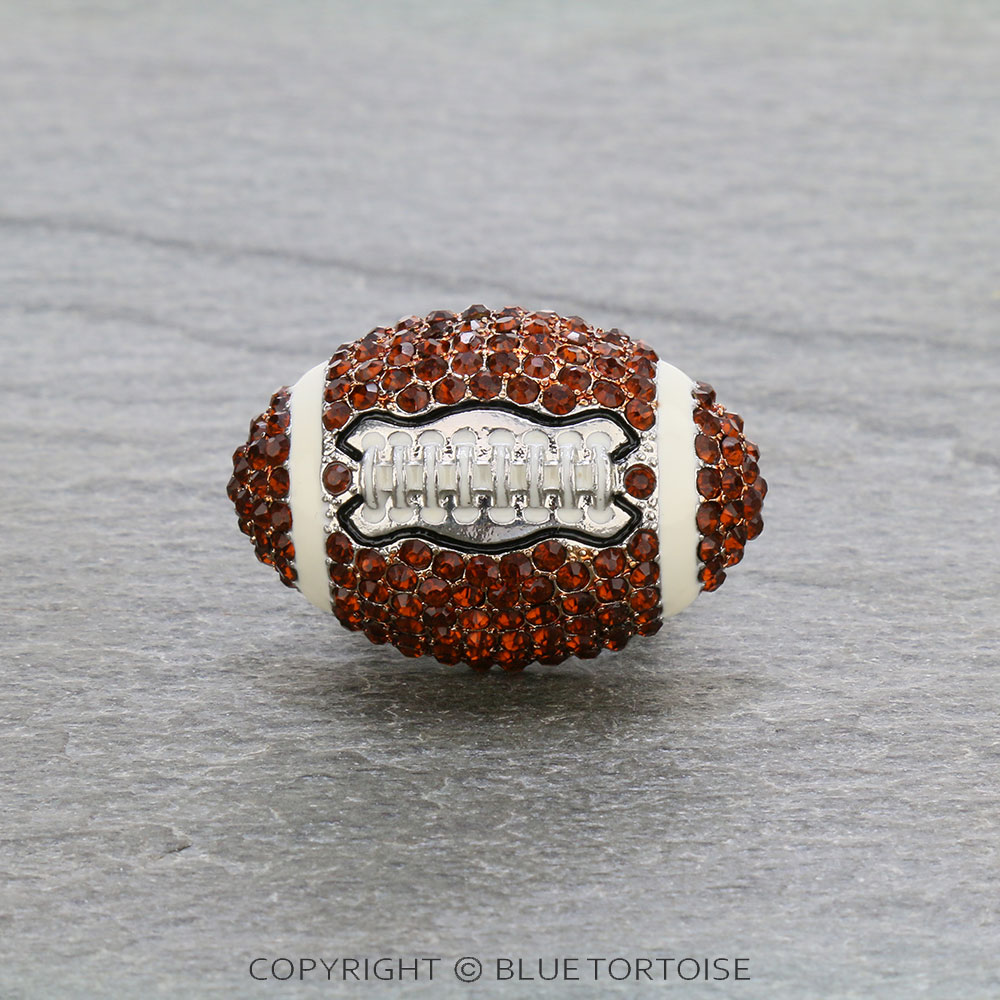 Sports Theme Football Stretch Ring