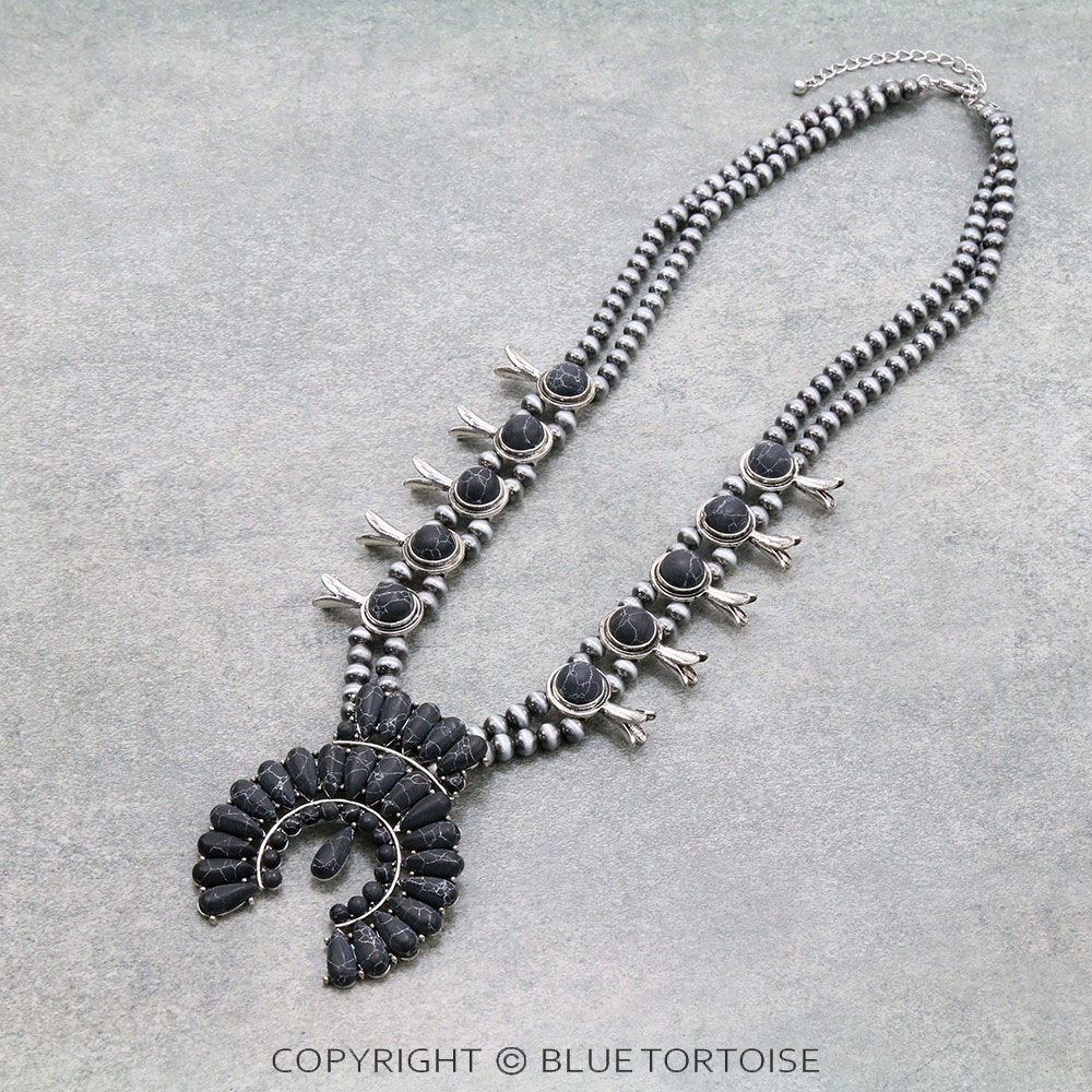 Western Squash Blossom Necklace