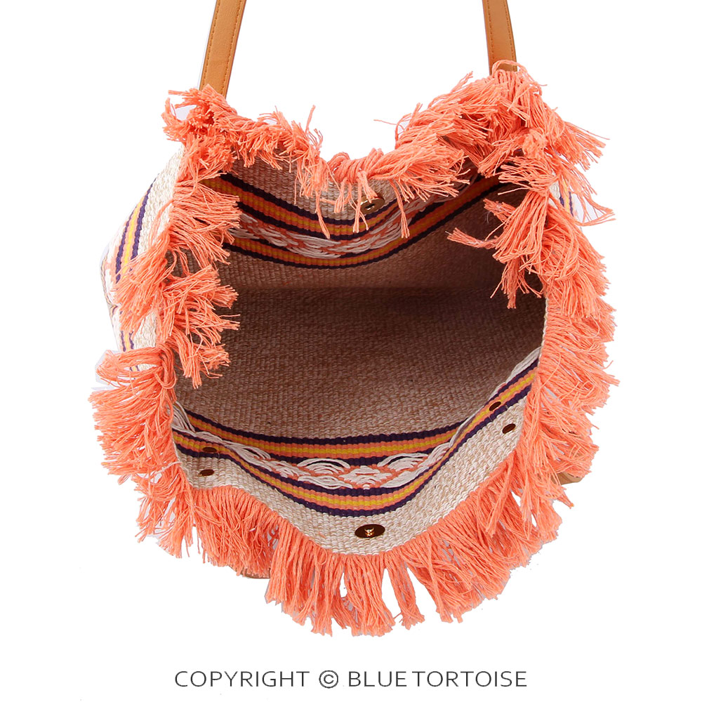 Aztec Pattern Fabric Tote Bag - Image 3