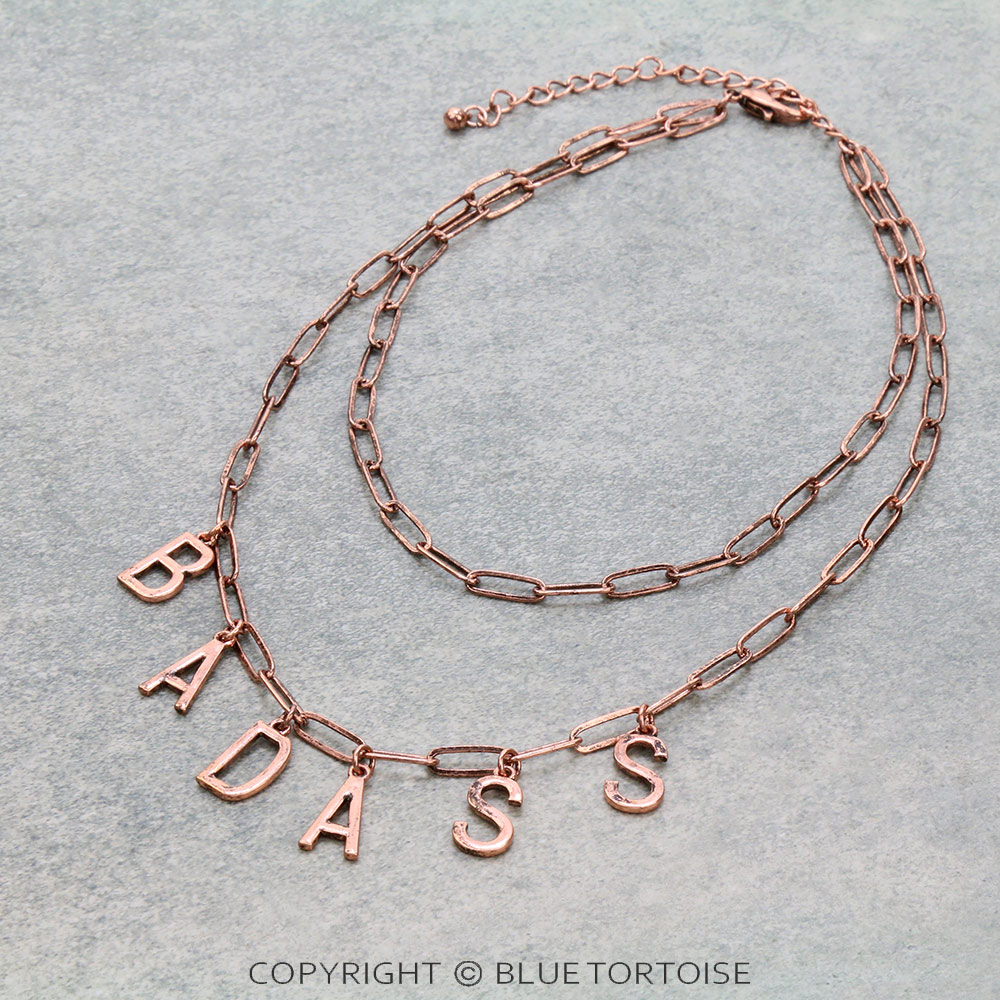"BADASS" Chain 2Row Choker