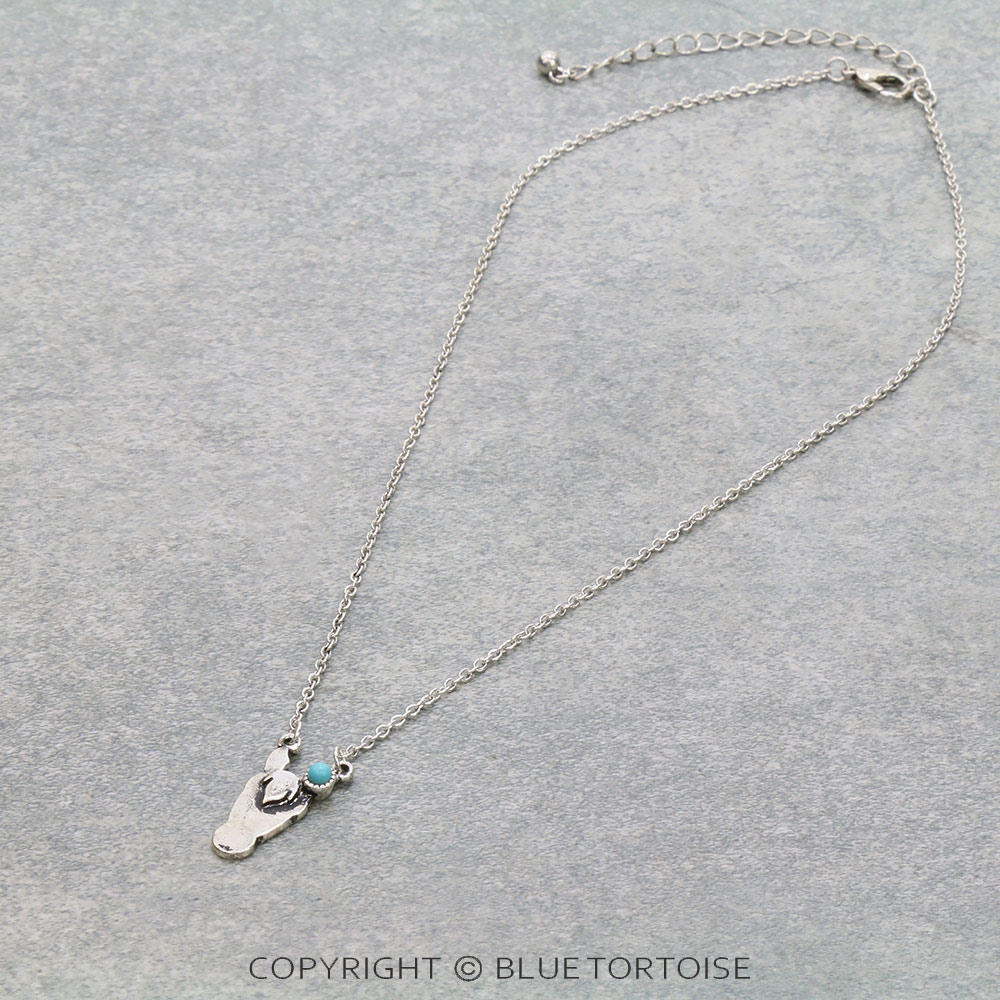 Western Horse Head Pendant Necklace