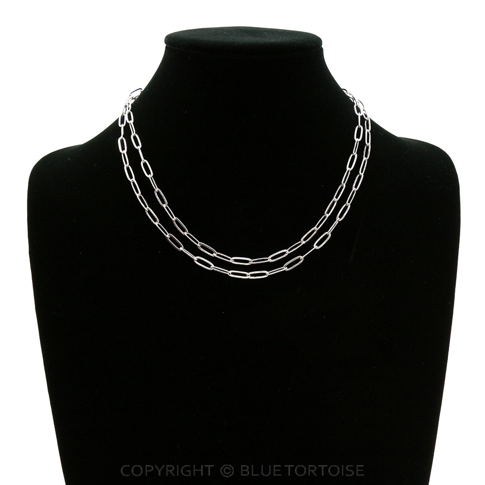 Western Chain 2Row Necklace - Image 2
