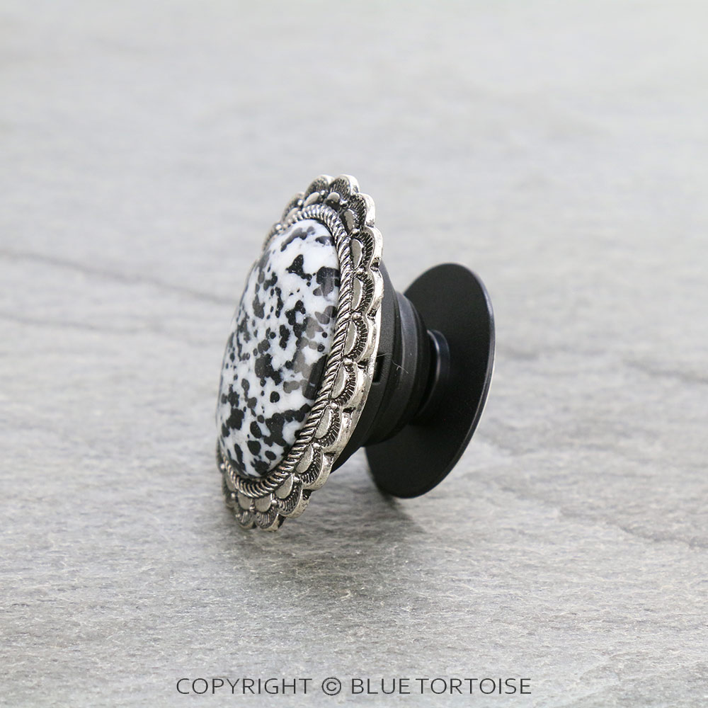 Western Handmade Stone Phone Grip & Stand - Image 2
