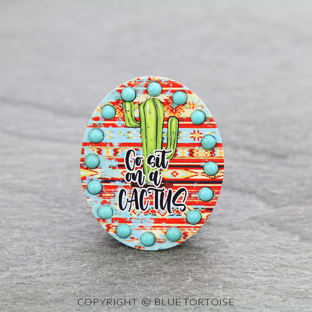 Cactus Inspiration Phone Grip & Stand