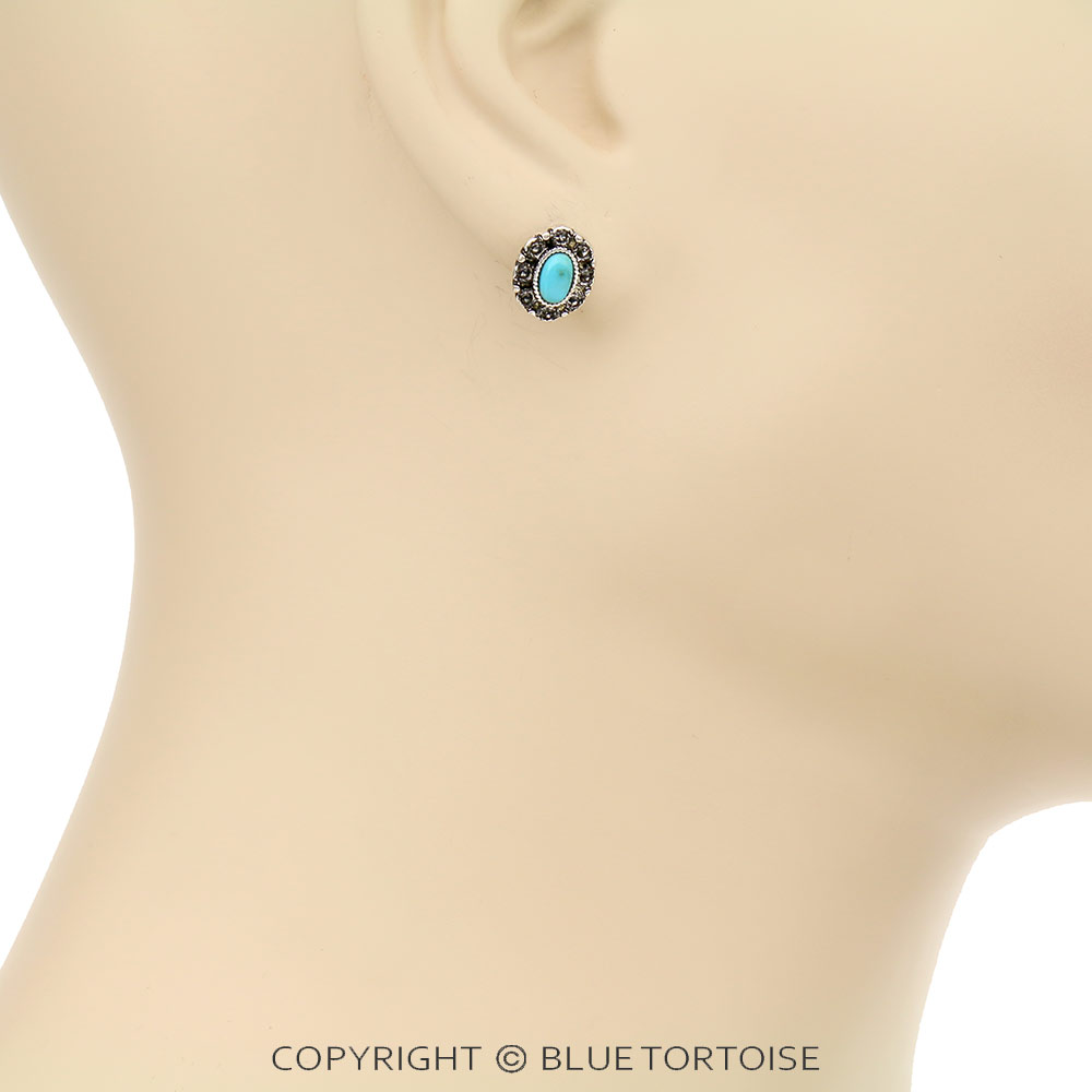 6 Pair Western Design Stud Earring Set - Image 6